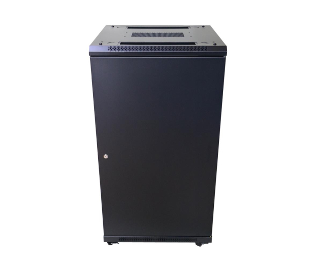 Extralink Szafa rack 27U 600x600 czarna stojąca EX.14749 - 598517 - zdjęcie 3